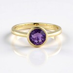 Anillo en oro con Amatista (de Melo Gold)
