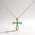 Collana in oro con Smeraldo Zambia AAA (CIRARI)