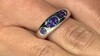 Bague en argent et Tanzanite