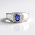 Anello in argento con Tanzanite