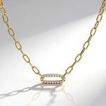 Collana in oro con Diamante I1 (H) (CIRARI)
