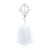 Blue Lace Agate Silver Pendant