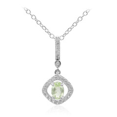 Collana in argento con Tsavorite
