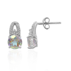 Pendientes en plata con Topacio Rayo de Luna