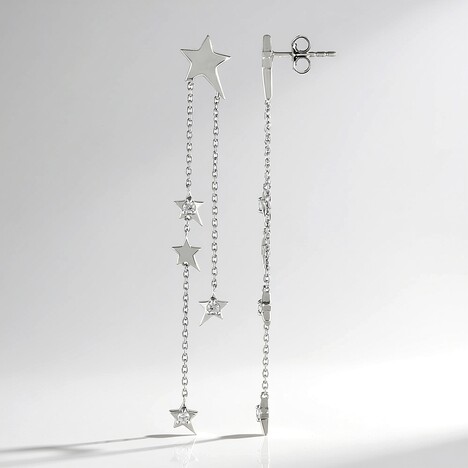 Orecchini in argento con Zircone