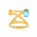 Ratanakiri-Zirkon-Silberring (de Melo Essence)