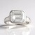 Anello in argento con Kunzite Bianca (Pallanova)