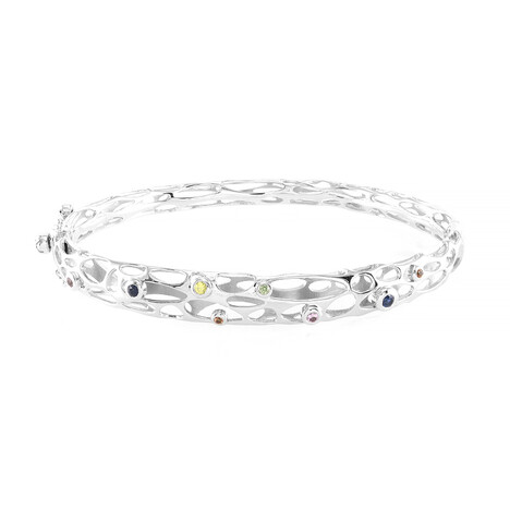 Brazalete en oro con Zafiro azul (Ornaments by de Melo)