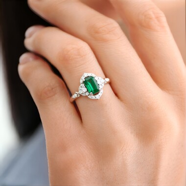 AAA-Sambia-Smaragd-Goldring (CIRARI)