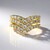 Anello in oro con Diamante Champagne I2 (de Melo)