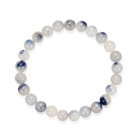 Bracelet et Quartz dumortiérite