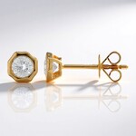Orecchini in oro con Diamante SI1 (H) (CIRARI)