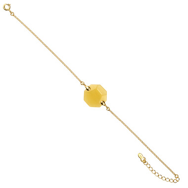 Bracciale in argento con Ambra Baltica (dagen)