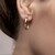 Pendientes en oro con Diamante SI2 (H) (CIRARI)