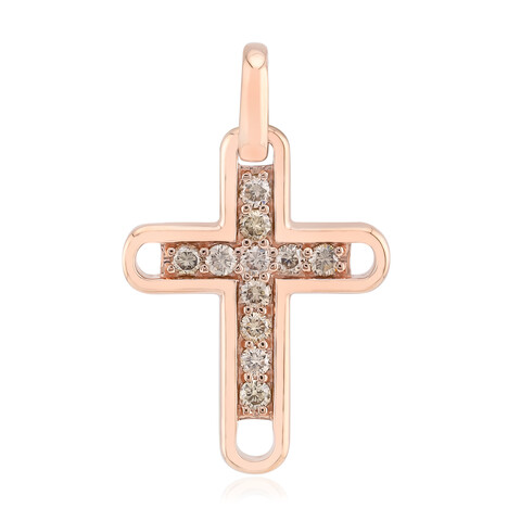 Colgante en oro con Diamante rosa de Francia de Argyle SI1 (Annette)