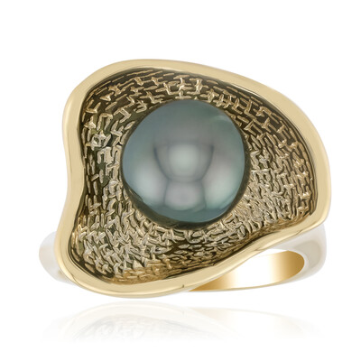 Tahitiperlen-Silberring (TPC)