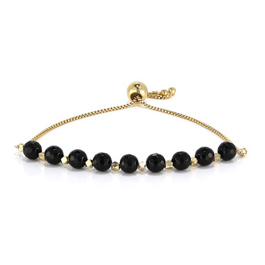 Zilveren armband met zwarte onyxen