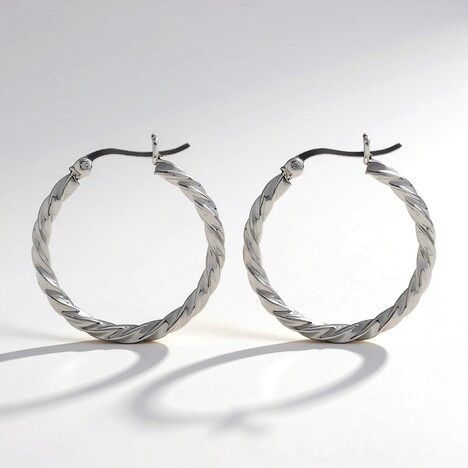 Boucles d'oreilles en argent