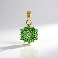 Ciondolo in argento con Lemshuku Tsavorite