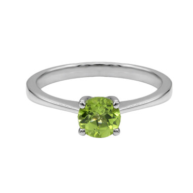 Peridot-Silberring