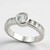 Anello in argento con Zircone