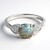 Bague en argent et Spectrolite