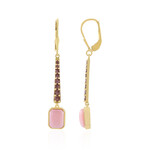 Pink Opal Silver Earrings (KM by Juwelo)