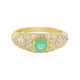 Anello in argento con Smeraldo Etiope