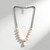 Collier en argent et Perle blanche de culture d'eau douce (TPC)