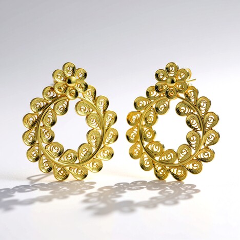 Orecchini in argento (Joias do Paraíso)