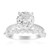 Anillo en plata con Topacio blanco