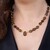 Collier en argent et Bronzite