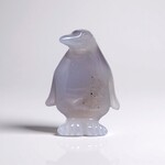 Figura con Agata Color Argento