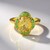 Anello in argento con Berillo Giallo