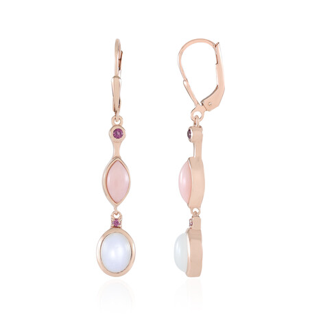 White Moonstone Silver Earrings (KM by Juwelo)
