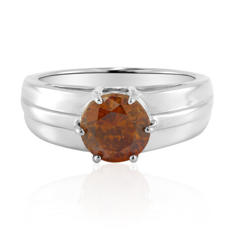 Spanischer Sphalerit-Silberring (Tenner Diniz)