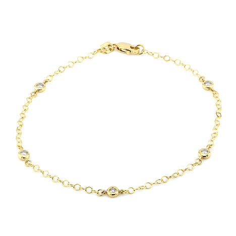 Brazalete en oro con Diamante SI1 (H)