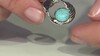 Colgante en plata con Turquesa (dagen)