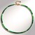 Collana in argento con Tsavorite della Tanzania