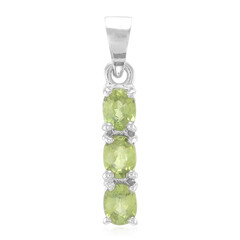 Mozambique Sapphire Silver Pendant