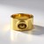 Anello in argento con Zircone Giallo