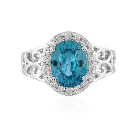 Bague en argent et Zircon de Ratanakiri