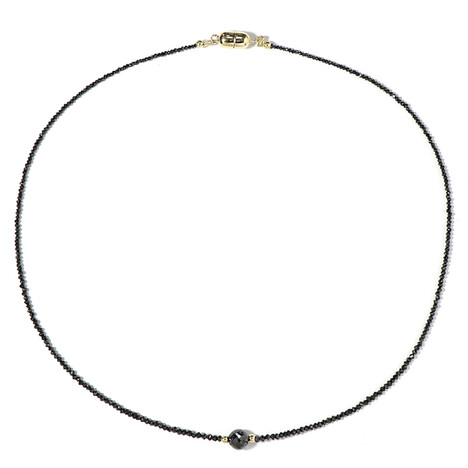 Collana in oro con Diamante Nero (Adela Gold)