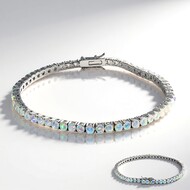 Bracciale in argento con Opale di Welo