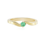 Anello in argento con Smeraldo Colombiano