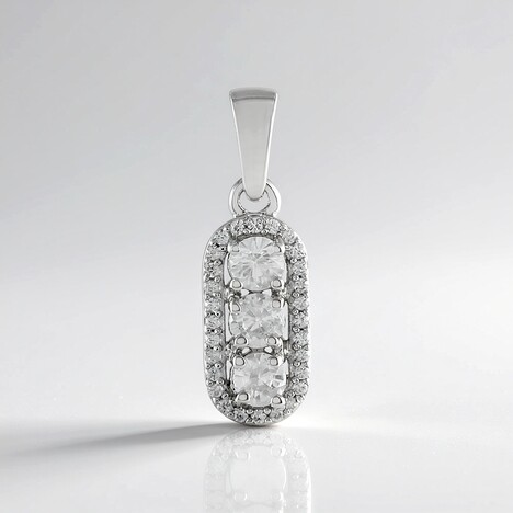 Ciondolo in argento con Zircone