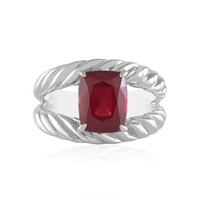 Madagascar Ruby Silver Ring (de Melo)