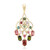 9K Brazilian Pink Tourmaline Gold Pendant (Rifkind 1894 Collection)