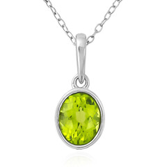 Collana in argento con Peridoto