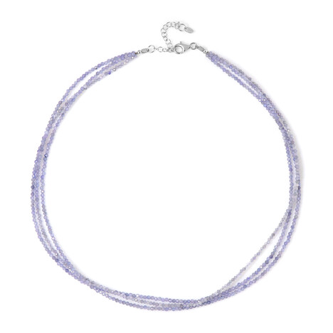 Collar en plata con Tanzanita